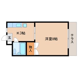 新清水駅 バス20分  白浜町下車：停歩13分 1階の物件間取画像